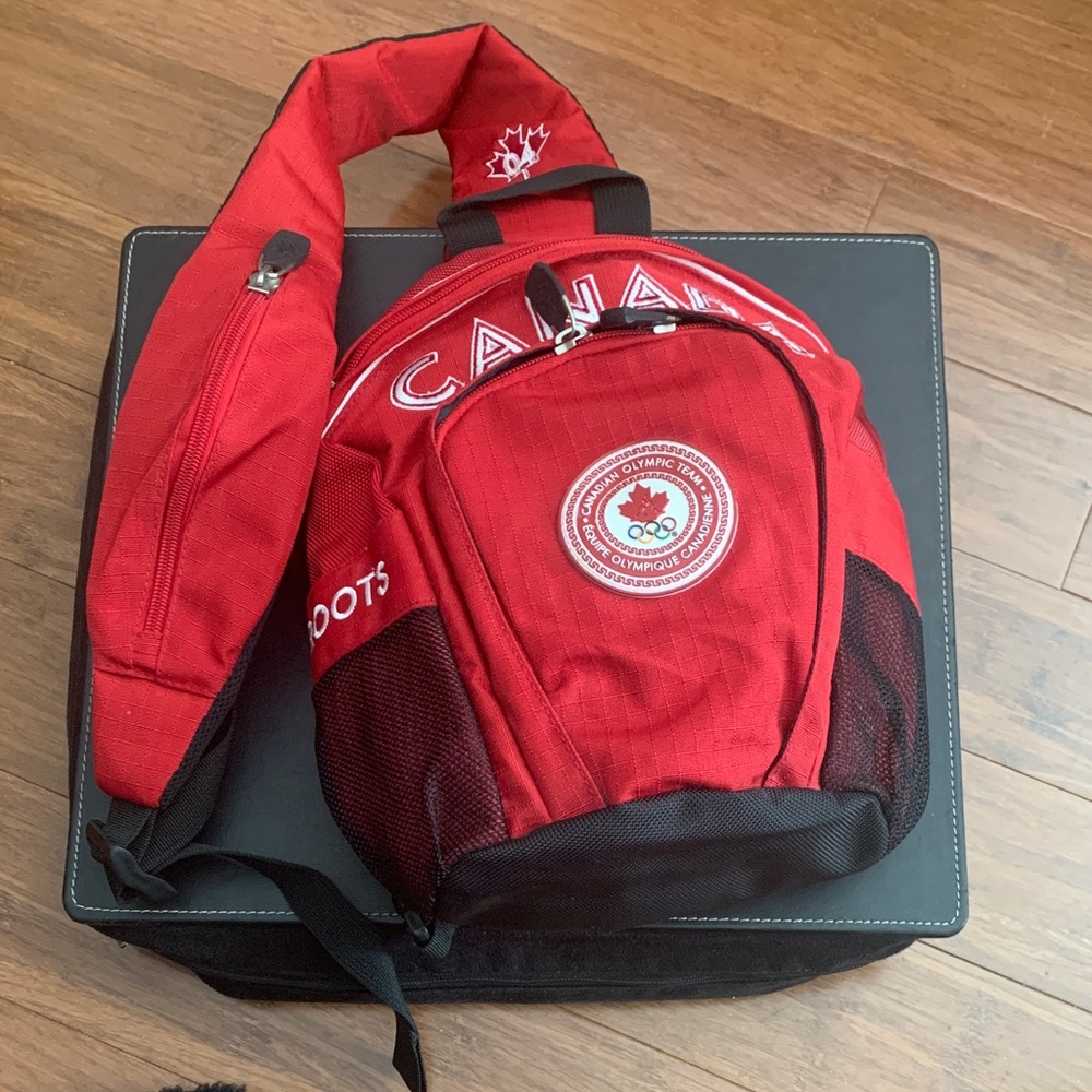 20% Sale: Roots Red Crossbody Bag